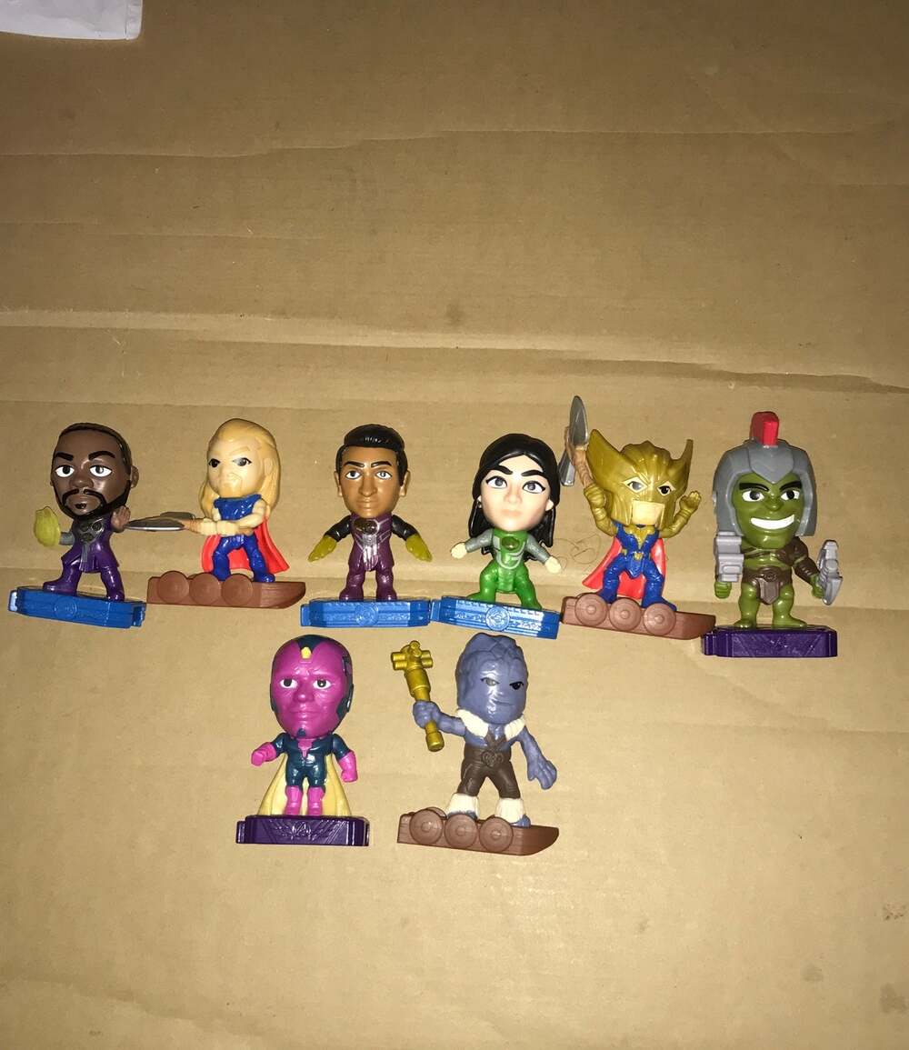 McDonald’s 2020/2022 Marvel Action Figures Lot Xmas Gifts Stocking Stuffers Toys